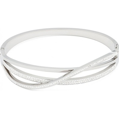 Prosperk ocelový náramek Swarovski krystalky S0312