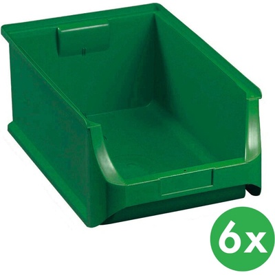 Allit Plastové boxy 310 x 500 x 200 mm zelené