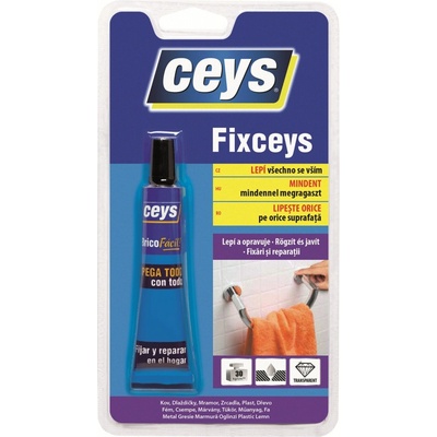 CEYS Fixceys fixačné lepidlo 20g transparentné
