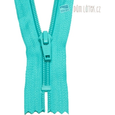 YKK Zips špirálový nedelitelný tyrkysový svetlý 12 cm