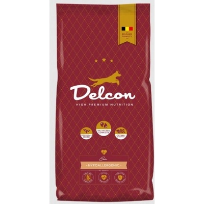 Delcon Dog HYPOALLERGENIC High Premium - супер премиум суха храна за кучета, БЕЗ ЗЪРНО, при проблеми с храносмилането и алергия, с агнешко месо 10 кг - Белгия