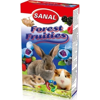 SANAL Хапки Forest Fruities SANAL Rodent - с пълнеж горски плодове, 50 гр, Холандия SK7713