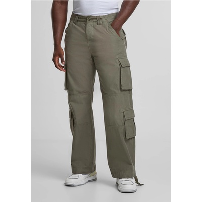 Urban Classics Мъжки панталон в цвят маслина Urban Classics DoubleUB-TB6644-00176 - Маслина, размер 36