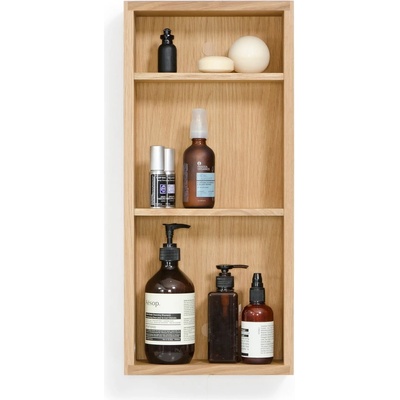 Wireworks Стенен рафт за баня от дъбова дървесина Slimline - Wireworks (64805.27)