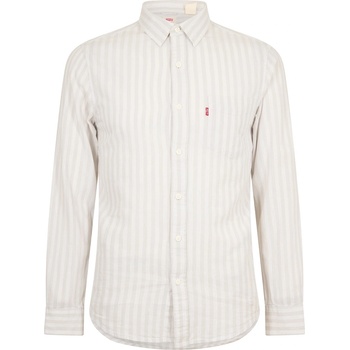 Levi's Риза Levis Men's Classic Pocket Long Sleeve Plain Shirt - Vapor Grey