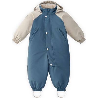 Leokid Zimní kombinéza Color Block Salt Blue – Zboží Dáma