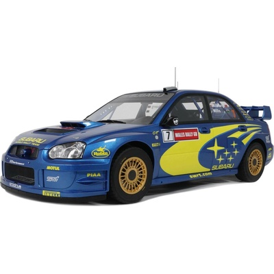 Subaru Impreza S9 WRC '03 7 Solberg/Mills vítězové Wales Rally GB 2003 1:12 OttOmobile