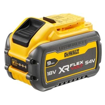 DEWALT Акумулатор DEWALT, 18/54V, 9Ah, XR FLEXVOLT, Li-Ion