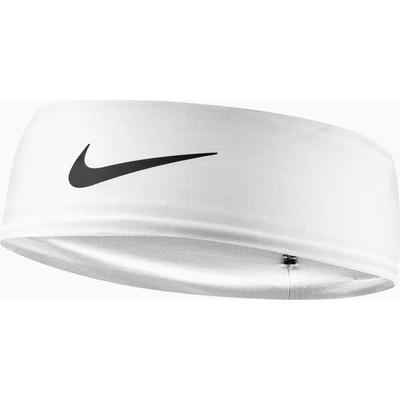 Nike Лента за глава Nike Dri-Fit Fury Classic Headband white/black/black