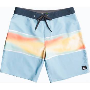 Quiksilver Мъжки къси панталони за плуване Quiksilver Surfsilk Air Brush, сини EQYBS04785-BGC6