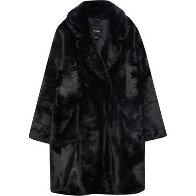 Pull&Bear Преходно палто черно, размер M