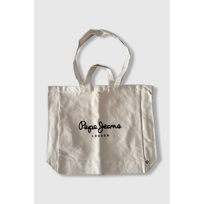 Pepe Jeans Dámská taška TOTE BAG SUSTAINABLE SS24 béžová