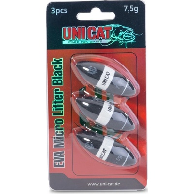 Uni Cat podvodná plavák EVA Micro Lifter black 1,5 g 3 ks