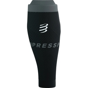 Compressport Компресионни чорапи Compressport R2 Oxygen Leg warmers - Black / Steel Grey - размер T4 (201-8987-0114)