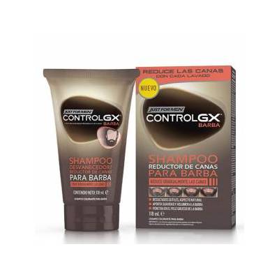 Оцветяващ шампоан за брада Just For Men, Control Gx, 118 мл