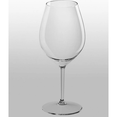 Gold Plast Plastová nerozbitná průhledná sklenice na víno REDONE 510 ml