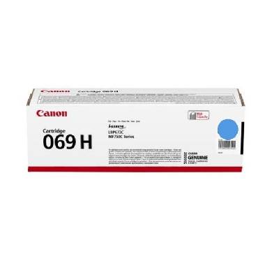 Toner Canon 069 H C azúrový pre tlačiarne Canon i-SENSYS (5500 str./5%) 5097C002