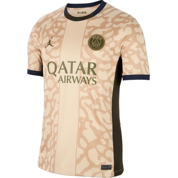 Nike Paris Saint-Germain x Jordan Fourth Vapor Match Shirt 2023 2024 Juniors - Hemp