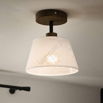 Brilagi - LED плафониера ANTHONY 1xE14/60W/230V дъб/орех/бяла (BG1439)