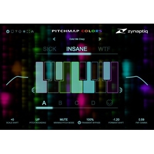 zynaptiq PITCHMAP: : COLORS (Дигитален продукт)