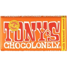 Tony’s Chocolonely – mliečná čokoláda, karamel a mořská sůl 180 g