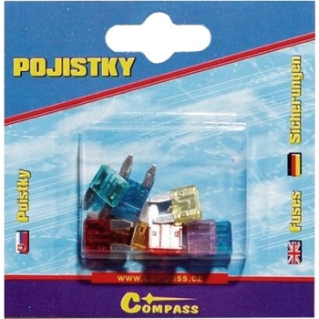 Compass Pojistky nožové MINI 10 ks, 07523