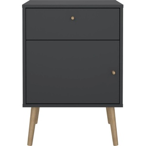 Tvilum Нощно шкафче в антрацит Bodo - Tvilum (49123igig)