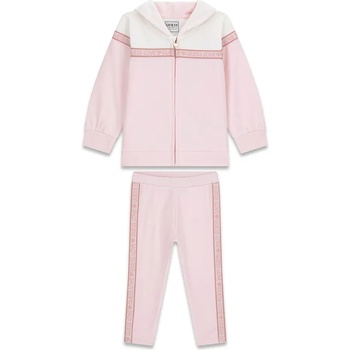 Guess Спортен екип за мини момиче в бледо розово Guess