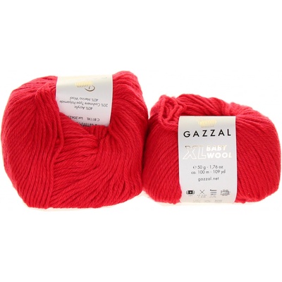 Gazzal Baby Wool XL 811 červená