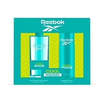 Reebok Cool Your Body For Women EDT 100 ml + deospray 150 ml