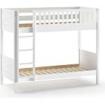 VIPACK Бяло двуетажно легло за деца 90x200 cm Scott - Vipack (STSB9414)