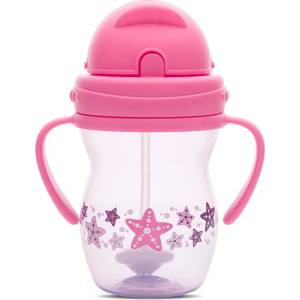 Lorelli ЧАША С ДРЪЖКИ И СЛАМКА pink/purple с тежест (10230600005)