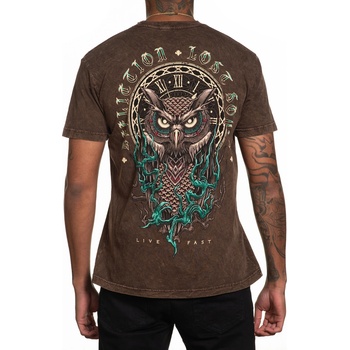 Image 1 of AFFLICTION мъжка тениска affliction - nightwatch - java lava с пране - a26292-jvlv