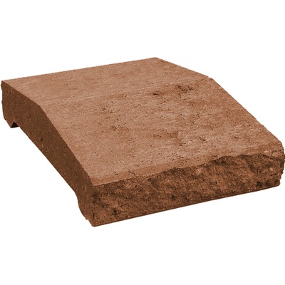 Diton Stříška plotová 30 200×300×70 mm průběžná štípaná karamelová (120)