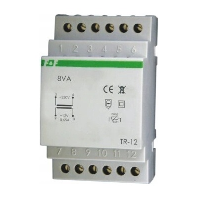 Síťový transformátor 230V / 0,66A | F&F | TR | TR-12 12V AC