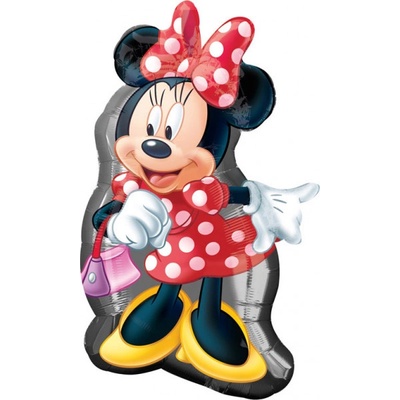 Amscan Reithmüller Balonek fóliový Minnie Mouse postava, 81 cm