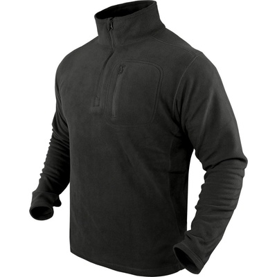 CONDOR OUTDOOR mikina CONDOR 1/4 zip Fleece černá