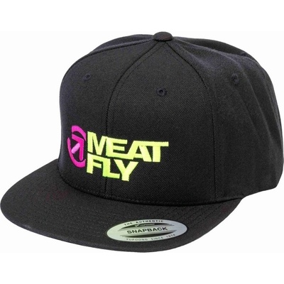 Meatfly Ness Snapback čierna/žltá