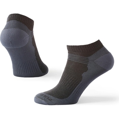 Zulu Merino Summer ponožiek čierna