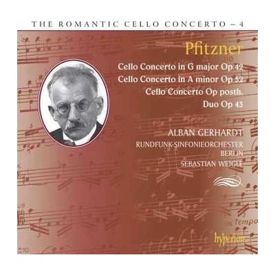 Hans Pfitzner - Cello Concerto In G Major Op 42 Cello Concerto In A Minor Op 52 Cello Concerto Op Posth. Duo Op 43 CD
