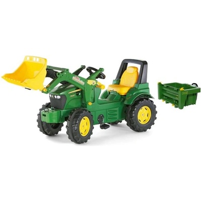 Rolly Toys Педално тракторче Farmtrac John Deere 7930 с товарач