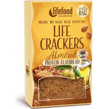 Lifefood Life Crackers Chlebánek RAW a BIO 80 g