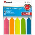 TITANUM Fluo index inserts 12x45mm 5x25 sheets