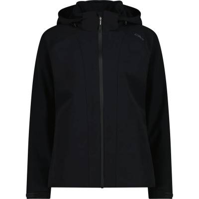 CMP Дамско софтшел яке Cmp Women's Jacket Zip Hood Stretch Softshell Softshell jacket - Antracite - размер 36 (EU) (103-2543-0112)