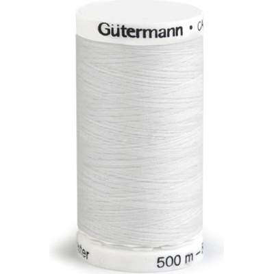 Prima-obchod Polyesterové nitě návin 500 m Gütermann, barva 800 White