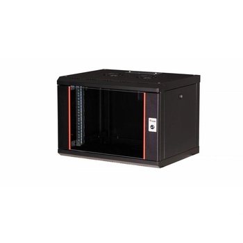 Equip EPM-07-6045-B-CBAA шкаф за монтиране на апаратура 7U Поставка монтирана в стена Черен (EPM-07-6045-B-CBAA) (EPM-07-6045-B-CBAA)