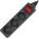 Xmart Разклонител с ключ Xmart GNB-03K, 3 гнезда, 1.5 м, Черен (7256)