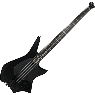 Hils Guitars HZB4 NEXT Satin Black Headless Bass Guitar