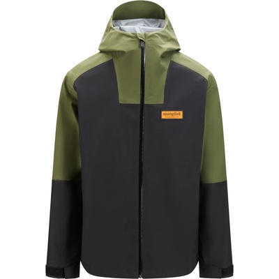 Ajungilak Мъжко водоустойчиво яке Ajungilak Tysfjord Hooded GTX Jacket Waterproof jacket - Black / Nordic Olive (002-3978-0213)