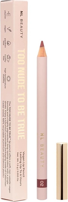 NL Beauty 02 - Wild, Дълготраени, Too Nude To Be True Молив за устни 1, 5gr